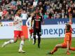 Cunha traf gegen Leverkusen sehenswert per Lupfer
