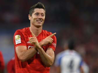 Robert Lewandowski freut sich auf Coutinho Robert Lewandowski freut sich auf Coutinho