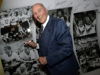 Lob für Sepp Herberger: Horst Eckel Lob für Sepp Herberger: Horst Eckel