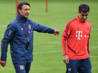 Bayern-Trainer Niko Kovac setzt Neuzugang Philippe Coutinho erst einmal auf die Bank. Foto: Sven Hoppe Bayern-Trainer Niko Kovac setzt Neuzugang Philippe Coutinho erst einmal auf die Bank. Foto: Sven Hoppe