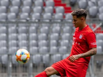 Neuer Star beim FC Bayern: Philippe Coutinho. Foto: Peter Kneffel Neuer Star beim FC Bayern: Philippe Coutinho. Foto: Peter Kneffel