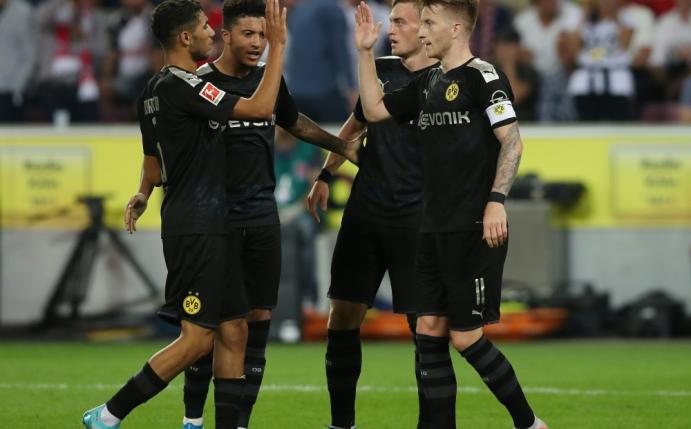 Der eingewechselte Hakimi (l.) schoss das 2:1 gegen Köln