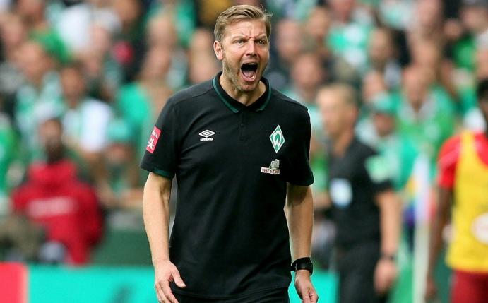 Bremens Trainer Kohfeldt hadert mit der Niederlage 