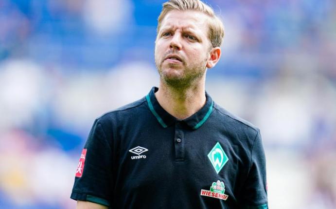 Kohfeldt sieht trotz der Niederlage positive Ansätze seiner Mannschaft. Foto: Uwe Anspach