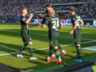Wolfsburg gewinnt bei Hertha BSC mit 3:0. Foto: Andreas Gora Wolfsburg gewinnt bei Hertha BSC mit 3:0. Foto: Andreas Gora