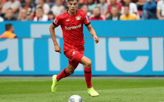 Havertz ist bis 2022 an Bayer gebunden