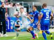 Musste mit Werder auch in Hoffenheim eine Pleite hinnehmen: Maximilian Eggestein (l). Foto: Uwe Anspach