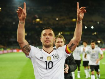 Für den DFB nach Tokio? Weltmeister Lukas Podolski Für den DFB nach Tokio? Weltmeister Lukas Podolski