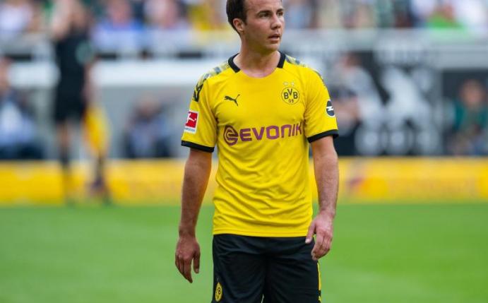 Beim BVB derzeit nur Auswechselspieler: Mario Götze. Foto: Guido Kirchner