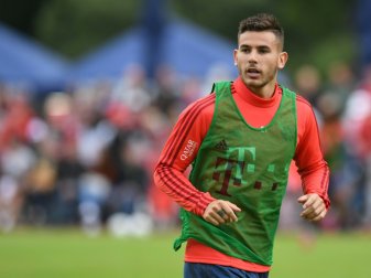 Im französischen Aufgebot: Bayerns Hernandez Im französischen Aufgebot: Bayerns Hernandez