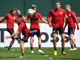 RB Leipzig trifft in der Champions League auf Zenit St. Petersburg, Benfica Lissabon und Olympique Lyon. Foto: Hendrik Schmidt RB Leipzig trifft in der Champions League auf Zenit St. Petersburg, Benfica Lissabon und Olympique Lyon. Foto: Hendrik Schmidt