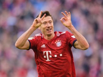 Am Samstag gegen die Mainzer werden wieder Tore von ihm erwartet: Robert Lewandowski vom FC Bayern. Foto: Matthias Balk Am Samstag gegen die Mainzer werden wieder Tore von ihm erwartet: Robert Lewandowski vom FC Bayern. Foto: Matthias Balk