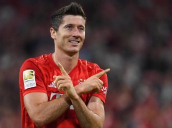 Trifft gegen Mainz besonders gerne: Münchens Torjäger Robert Lewandowski. Foto: Sven Hoppe Trifft gegen Mainz besonders gerne: Münchens Torjäger Robert Lewandowski. Foto: Sven Hoppe