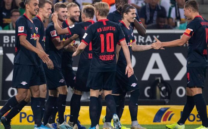 RB Leipzig ist der große Gewinner des 3. Spieltages. Foto: Marius Becker