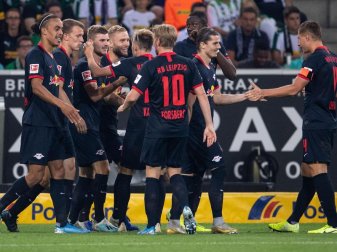 RB Leipzig ist der große Gewinner des 3. Spieltages. Foto: Marius Becker RB Leipzig ist der große Gewinner des 3. Spieltages. Foto: Marius Becker