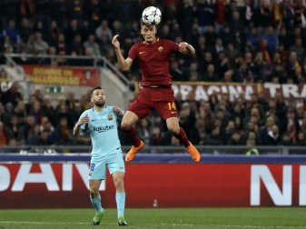 Patrik Schick (oben) von der AS Rom ist bei RB Leipzig im Gespräch. Foto: Andrew Medichini/AP/Archiv Patrik Schick (oben) von der AS Rom ist bei RB Leipzig im Gespräch. Foto: Andrew Medichini/AP/Archiv