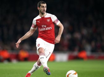 Steht vor einem Wechsel nach Italien: Arsenals Henrich Mchitarjan. Foto: Nick Potts/PA Wire Steht vor einem Wechsel nach Italien: Arsenals Henrich Mchitarjan. Foto: Nick Potts/PA Wire