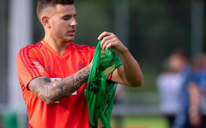 Teuerster Einkauf der Fußball-Bundesliga: Bayern-Neuzugang Lucas Hernández. Foto: Sven Hoppe