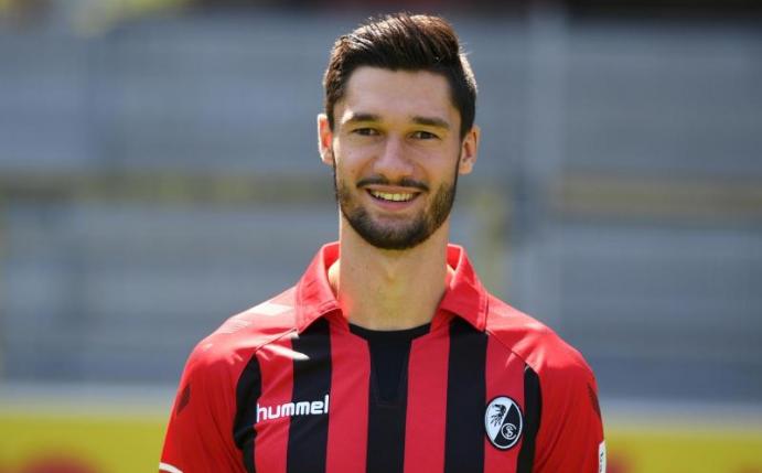 Wechselt zum FC Heidenheim: Tim Kleindienst vom SC Freiburg. Foto: Patrick Seeger