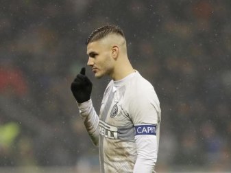 Lag seit langem im Streit mit Inter Mailand: Mauro Icardi wechselt zu PSG. Foto: Luca Bruno/AP Lag seit langem im Streit mit Inter Mailand: Mauro Icardi wechselt zu PSG. Foto: Luca Bruno/AP