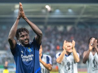 Es gibt keine Maßnahmen wegen der Zweifel an der Identität von HSV-Spieler Bakery Jatta. Foto: Robert Michael