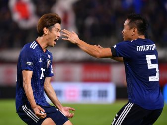 Werder-Stürmer Osako erzielte einen Treffer für Japan Werder-Stürmer Osako erzielte einen Treffer für Japan