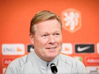 Sieht keine besondere Brisanz im Spiel gegen Deutschland: Ronald Koeman, Trainer der Niederlande. Foto: Christian Charisius Sieht keine besondere Brisanz im Spiel gegen Deutschland: Ronald Koeman, Trainer der Niederlande. Foto: Christian Charisius
