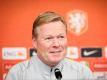 Sieht keine besondere Brisanz im Spiel gegen Deutschland: Ronald Koeman, Trainer der Niederlande. Foto: Christian Charisius