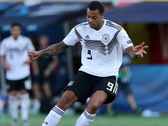 Erzielte sein erstes Tor im DFB-Trikot: Lukas Nmecha Erzielte sein erstes Tor im DFB-Trikot: Lukas Nmecha