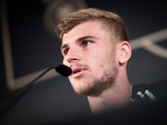 Timo Werner steht in der deutschen Startelf. Foto: Christian Charisius Timo Werner steht in der deutschen Startelf. Foto: Christian Charisius