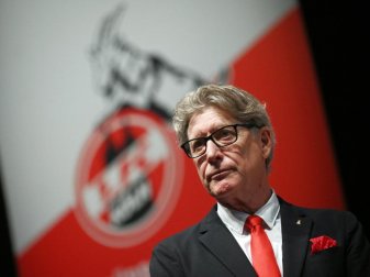 Toni Schumacher hatte bei der Kölner Mitgliederversammlung einige Spitzen verteilt. Foto: Henning Kaiser Toni Schumacher hatte bei der Kölner Mitgliederversammlung einige Spitzen verteilt. Foto: Henning Kaiser