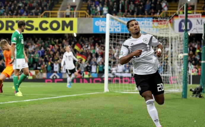 Gnabry erzielte das 2:0 gegen Nordirland