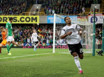 Gnabry erzielte das 2:0 gegen Nordirland Gnabry erzielte das 2:0 gegen Nordirland