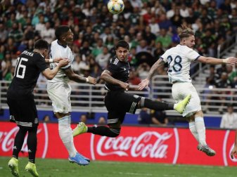 Die Argentinier gewannen gegen Mexiko mit 4:0. Foto: Eric Gay/AP Die Argentinier gewannen gegen Mexiko mit 4:0. Foto: Eric Gay/AP