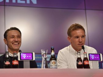 Am Samstag trifft Niko Kovac (l) mit dem FC Bayern auf Julian Nagelsmann und RB Leipzig. Foto: Lino Mirgeler Am Samstag trifft Niko Kovac (l) mit dem FC Bayern auf Julian Nagelsmann und RB Leipzig. Foto: Lino Mirgeler