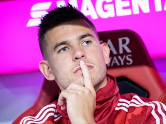 Bayern-Münchens Lucas Hernandez war mit 80 Millionen Euro von Atlético Madrid der teuerste deutsche Sommer-Einkauf. Foto: Matthias Balk Bayern-Münchens Lucas Hernandez war mit 80 Millionen Euro von Atlético Madrid der teuerste deutsche Sommer-Einkauf. Foto: Matthias Balk