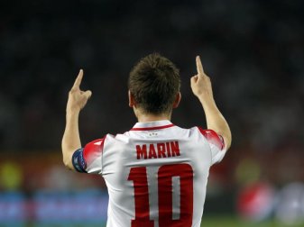 Roter Stern Belgrad hat vier Tage vor dem Champions-League-Duell mit dem FC Bayern München einen Sieg eingefahren. Foto: D. Vojinovic/AP Roter Stern Belgrad hat vier Tage vor dem Champions-League-Duell mit dem FC Bayern München einen Sieg eingefahren. Foto: D. Vojinovic/AP