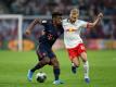 Coman (l.) und Lainer trennten sich im Topspiel Remis