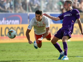 Ribery gelang mit Florenz gegen Juve ein Punktgewinn Ribery gelang mit Florenz gegen Juve ein Punktgewinn