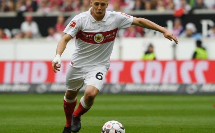 Von seinem Club sanktioniert: VfB-Profi Santiago Ascacibar. Foto: Marijan Murat