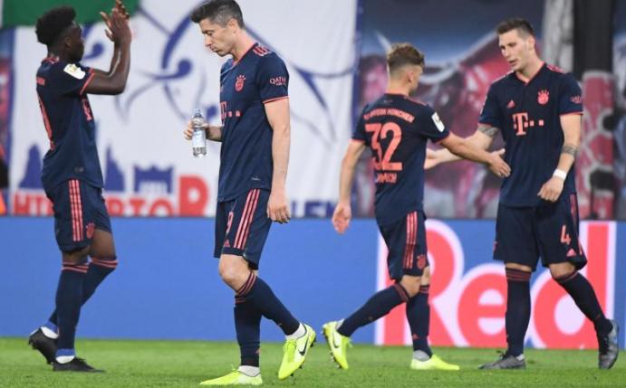 Mehr als ein Punkt war für den FC Bayern München in Leipzig nicht zu holen. Foto: Hendrik Schmidt