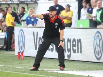 Steffen Baumgart sprach von einer verdienten Niederlage Steffen Baumgart sprach von einer verdienten Niederlage