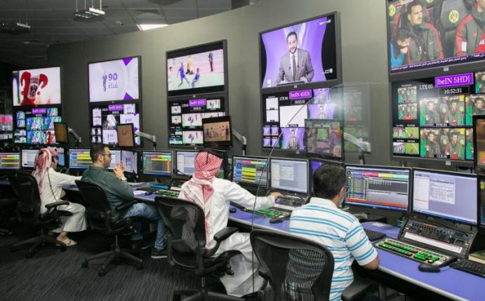 Die Übertragungsrechte für viele Sportereignisse liegen in der arabischen Welt beim Sender beIn Sports. Foto: Sharil Babu.