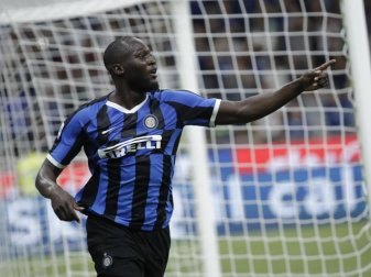 Wurde Ziel rassistischer Beleidigungen: Romelu Lukaku von Inter Mailand. Foto: Luca Bruno Wurde Ziel rassistischer Beleidigungen: Romelu Lukaku von Inter Mailand. Foto: Luca Bruno