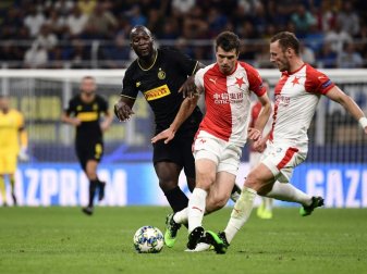 Inter Mailand lässt gegen Slavia Prag Punkte liegen Inter Mailand lässt gegen Slavia Prag Punkte liegen