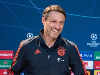 Setzt als Nahziel das Überstehen der Gruppenphase: Bayern-Trainer Niko Kovac kommt zur Pressekonferenz. Foto: Sven Hoppe Setzt als Nahziel das Überstehen der Gruppenphase: Bayern-Trainer Niko Kovac kommt zur Pressekonferenz. Foto: Sven Hoppe