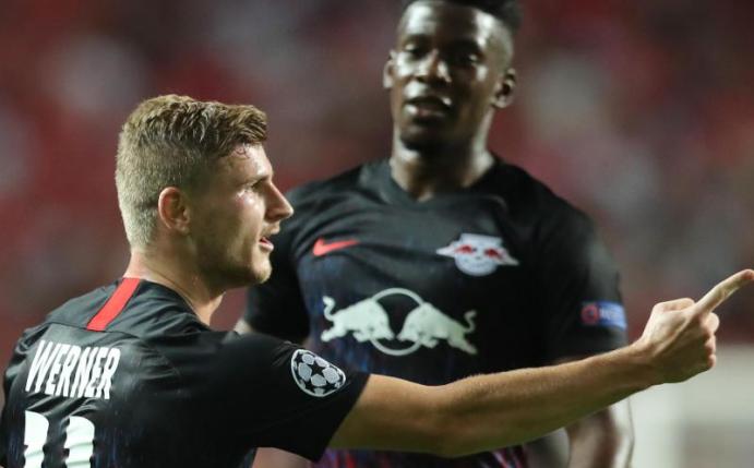 Timo Werner war mit seinen Toren der Matchwinner für RB Leipzig in Lissabon. Foto: Jan Woitas
