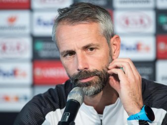 Startet mit Gladbachs in die Europa League: Trainer Marco Rose. Foto: Marius Becker Startet mit Gladbachs in die Europa League: Trainer Marco Rose. Foto: Marius Becker