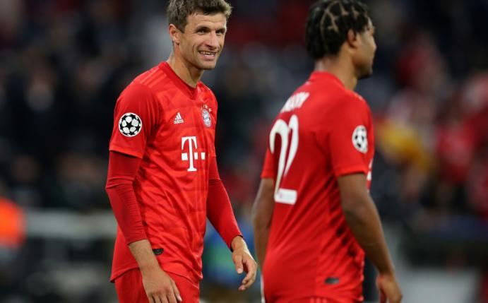 Thomas Müller erzielt das 3:0