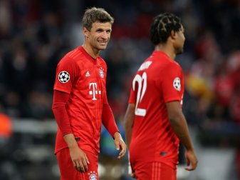 Thomas Müller erzielt das 3:0 Thomas Müller erzielt das 3:0